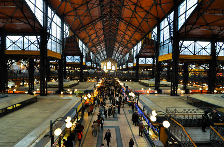 Great Market Hall – Top 10 Things to See and Do in Budapest, Hungary