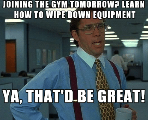 Clean Up After Yourself - 10 Gym Etiquette Rules You Should Never Break