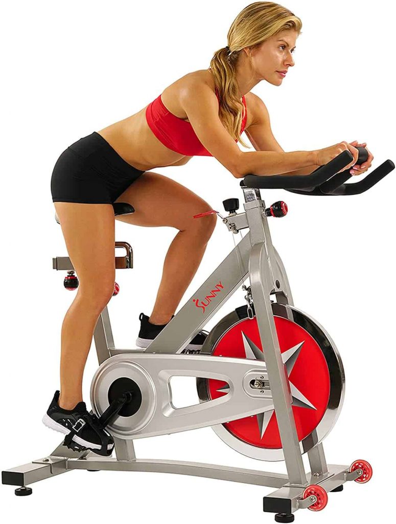Sunny Health and Fitness Pro Indoor Cycling Bike - 8 Top At-Home Spin Bikes